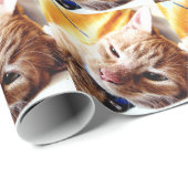 Sleepy Kitten Cadeaupapier (Rol Hoek)