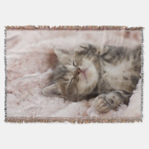 Sleepy Kitten Deken
