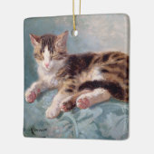 Sleepy Kitten · H. Ronner-Knip · Ornament (Links)