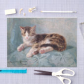 Sleepy Kitten · Henriette Ronner-Knip (1821-1909) Tissuepapier (Craft)