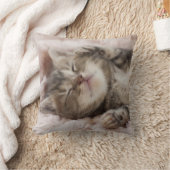 Sleepy Kitten Kussen (Deken)