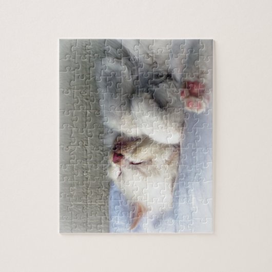 Sleepy Kitten Legpuzzel (Verticaal)