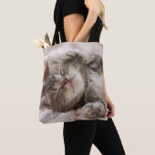 Sleepy Kitten Tote Bag (Dichtbij)