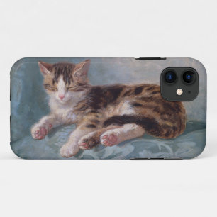 Sleepy Kitten van Henriette Ronner-Knip Case-Mate iPhone Case