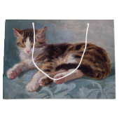 Sleepy Kitten van Henriette Ronner-Knip Groot Cadeauzakje (Voorkant)