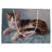 Sleepy Kitten van Henriette Ronner-Knip Groot Cadeauzakje (Achterkant)