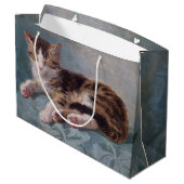 Sleepy Kitten van Henriette Ronner-Knip Groot Cadeauzakje (Achterkant Gekanteld)