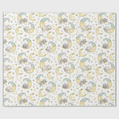 Sleepy Kitty Cat Cadeaupapier (Vlak)