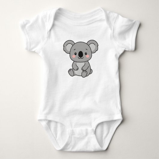 Sleepy Koala Baby Bodysuit (Voorkant)