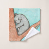 Sleepy Koala Bad Handdoek (Wasdoekje)