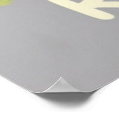 Sleepy Koala Calm Nursery Art Poster (Hoek)