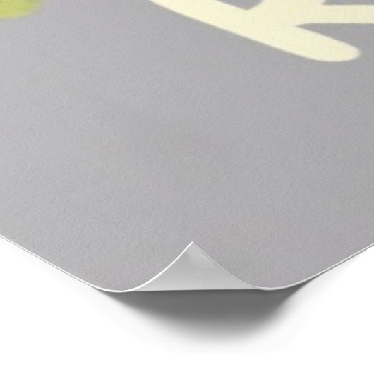 Sleepy Koala Calm Nursery Art Poster (Hoek)