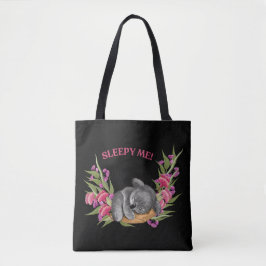 Sleepy Koala Canvas tas – Gezellig en Schattige on