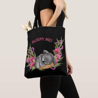 Sleepy Koala Canvas tas – Gezellig en Schattige on