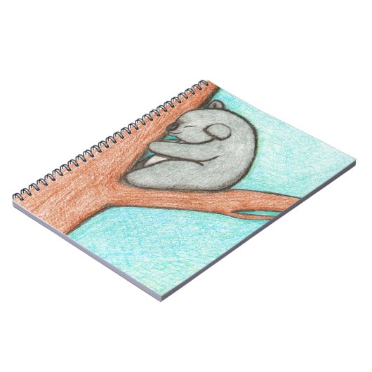 Sleepy Koala Notitieboek (Linkerzijde)