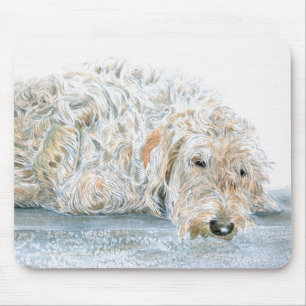 Sleepy Labradoodle Mousepad Muismat