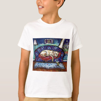 Sleepy Labradr in Seattle T-shirt