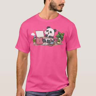 Sleepy Lazy Monday Panda T-shirt