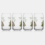 Sleepy Leprechaun Blikvorm Glas (Rechts)