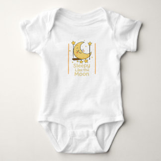 Sleepy Like The Moon beroemd gemaakt door Schattig Romper