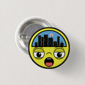 Sleepy Little Town Ronde Button 3,2 Cm (Voorkant /achterkant)