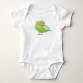 Sleepy Lovebird Romper (Voorkant)