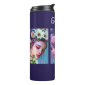 Sleepy Maidens Etherische Fantasy Sprookjeskunst Thermosbeker (Gedraaid links)