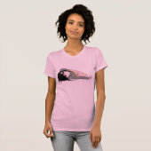 SLEEPY MANGA GIRL T-SHIRT (Voorkant volledig)