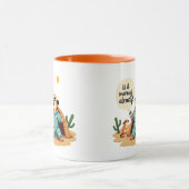 Sleepy Meerkat Mok (Midden)