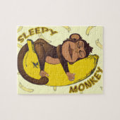 Sleepy Monkey Legpuzzel (Horizontaal)
