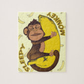 Sleepy Monkey Legpuzzel (Verticaal)