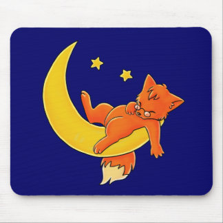 Sleepy Moon Fox Muismat