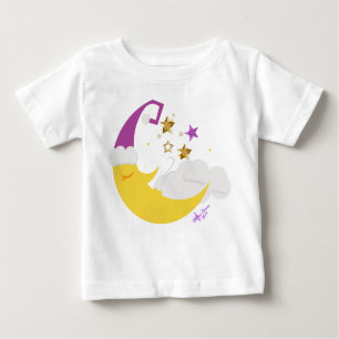 Sleepy Moon Paarse Pet & gouden sterren