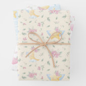 Sleepy Moons and Stars Boho Mix Inpakpapier Vel (In situ)