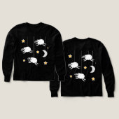 Sleepy Night Sheep Sweatshirt (Voorkant /achterkant)