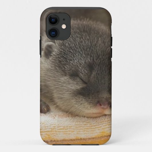Sleepy Otter Case-Mate iPhone Case (Achterkant)