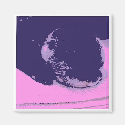 Sleepy Otter Magneet (Voorkant)