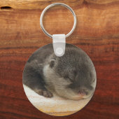 Sleepy Otter Sleutelhanger (Voorkant)