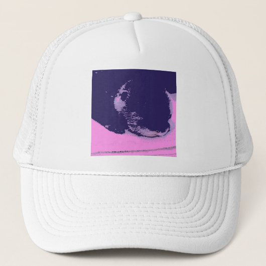 Sleepy Otter Trucker Pet (Voorkant)