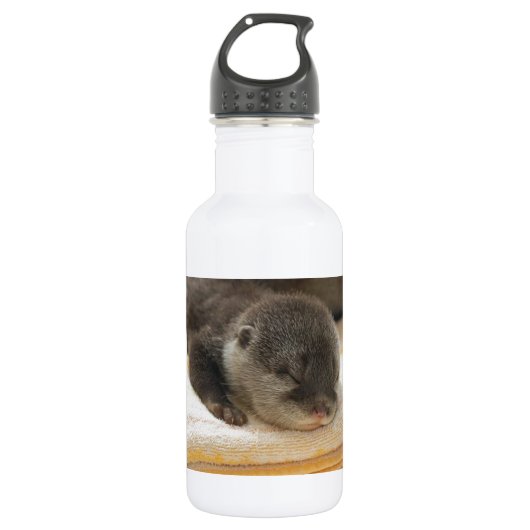 Sleepy Otter Waterfles (Voorkant)
