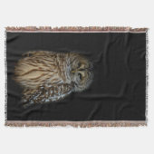 Sleepy Owl Deken (Voorkant)