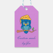 Sleepy Owl Thunder_Cove Cadeaulabel (Achterkant)