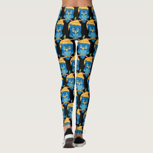Sleepy Owl Thunder_Cove Leggings (Achterkant)