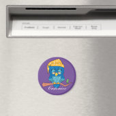Sleepy Owl Thunder_Cove Magneet (Insitu (Vaatwasser))