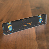 Sleepy Owl Thunder_Cove Naambordje (Zijkant)