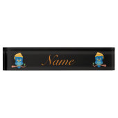 Sleepy Owl Thunder_Cove Naambordje (Voorkant)