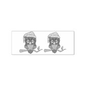 Sleepy Owl Thunder_Cove Rubberstempel (Gestempeld)