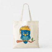 Sleepy Owl Thunder_Cove Tote Bag (Achterkant)
