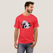 Sleepy Panda-Shirt T-shirt (Voorkant volledig)