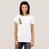 Sleepy Peas in a Pod T-shirt (Voorkant volledig)